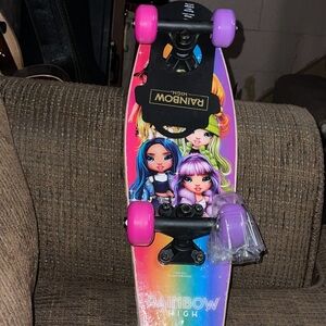 Rainbow High Sakar International Inc. Girls Skateboard Brand New With Tags Deck.
